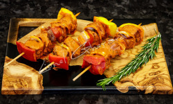 Boucherie Charcuterie Traiteur Lionel Ghérardi - Brochette de Veau marinée Miel/Abricot x 2