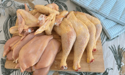 Ferme des Gravelines - Lot « La découpe en fête » - 1kg cuisses, 1kg de filets, 1kg d'ailes