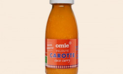 Omie - Velouté carottes coco curry bio - carottes françaises issues d'une filière équitable - 25 cl