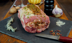 La Ferme du Chaudron - Rôti farci aux cèpes Bio 1kg