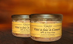 Maison Ramajo - Paté de foie de canard, 50% de foie gras lot de 2 verrines