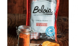 Chips BELSIA - Chips Artisanales au Piment d'Espelette AOP - 40g x30