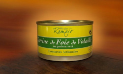 Maison Ramajo - Terrine de foie de volaille au poivre vert 120g