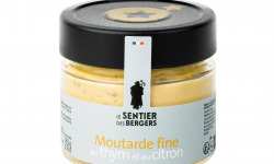 Le sentier des Bergers - Moutarde fine au thym et au citron