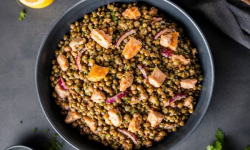 Poissonnerie Robert - Salade de lentilles Haddock 2 personnes