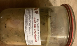 Des Poules et des Vignes à Bourgueil - Poule aux chanterelles