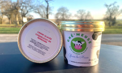 Glaces de Meuse - NOUVEAUTÉ - Crème Glacée "Coquelicot de Nemours" - 90gr