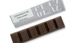 Glaz la chocolaterie de la presqu’île - Barre chocolat caramel beurre salé et praliné noisette