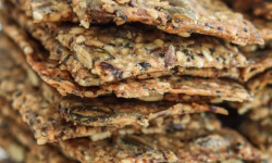 L’Oliveraie du Coudon - Crackers chia & avoine BIO  200gr