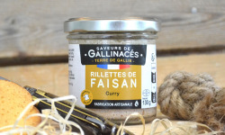 Terre de Gallie - Rillettes de faisan au curry