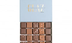 Glaz la chocolaterie de la presqu’île - Coffret "Hoëdic" assortiment pralinés noir et lait