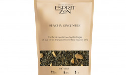 Esprit Zen - Thé Vert "Sencha Gingembre" - gingembre - Sachet 100g