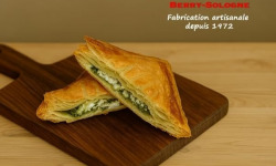 Saveurs & Traditions Berry-Sologne - Feuilleté crottin épinard surgelé x4