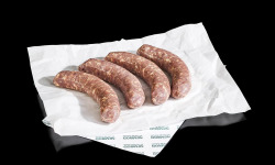 Nemrod - Saucisses de Sanglier nature (Par 4) (130g/pièce - 520g/colis)