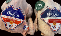 La Guyotte Ferme Bressane - Mariage Bressan : 1 Poulet de Bresse AOP et 1 poularde  AOP