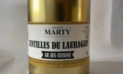 CHARCUTERIE MAISON MARTY - Lentilles du lauragais - au jus cuisiné 840g