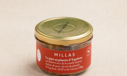 Maison Millas - Terrine De Pâté Au Piment D'espelette Aop - 180g