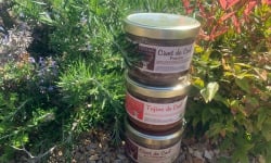 La Ferme de l'Etang - Lot de 3 plats cuisinés 400G