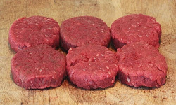Nature viande - LOT XL 20 galettes assaisonnées Bio (race limousine)- 2,5kg