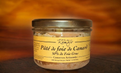 Maison Ramajo - Paté de foie de canard, 50% de foie gras 180g