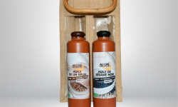 Adal Terra - Coffret cadeau - Coffret Huile de Lin biodynamique et Sésame noir Bio