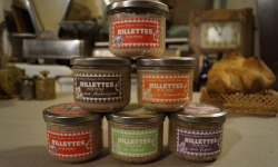 Charcuterie Mannei - Assortiment de 5 Rillettes Fermières au Porc Noir Nustrale