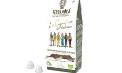 TERRAMOKA - Café LA SIGNATURE x60 capsules home compost type Nespresso