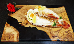 Boucherie Charcuterie Traiteur Lionel Ghérardi - Demi-Queue de Langouste Cuite Caraïbe - 1 pièce