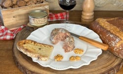 Domaine de Favard - Pâté de confit de canard aux noix du périgord 130g