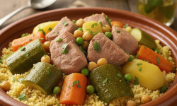 Le Paradis d'Escargot - Couscous veau frais fait pour 2  maison