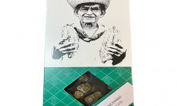 Chaloin Chocolats - Tablette de chocolat noir gingembre confit 110g