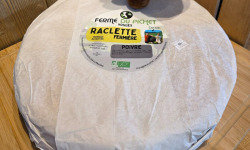 Fromagerie du Pichet - Raclette Poivre au lait cru 1/4
