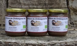 Mademoiselle Châtaigne - Confitures de châtaignes bio 12x240g