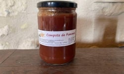 Des Poules et des Vignes à Bourgueil - Compote de pommes caramélisée