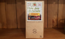 Le Domaine du Framboisier - Les Jus de Louis Pomme 100% Pur Jus 3L