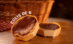 Maison Savary - Fondant au chocolat 400gr Format Bois - Colis de 6 unités