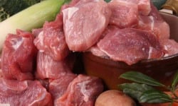 La Ferme du Louvier - Sauté de porc 1kg de porc élevé en plein air