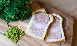 Ferme de Montchervet - Pâté en Croûte Pistaché X 2 Tranches, 230g