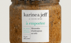 Karine & Jeff - Moussaka d'aubergines au tofu 360g