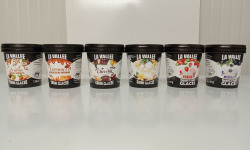 Les Glaces de la Vallée - Coffret découverte Mini crèmes glacées "la Vallée" 12 pots de120 ml 2 x 6 parfums