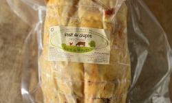 Ferme du Vidalies - [Précommande] Roulé de chapon farce forestière ≈ 3 kg