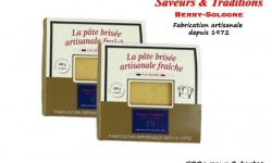 Saveurs & Traditions Berry-Sologne - Pâte brisée fraîche 6x500g