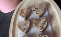Le Beurre Dupont - Beurre "Coeur " 3 chocolats 6x20g