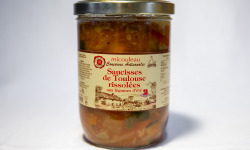 Maison Micouleau - Saucisse de Toulouse aux légumes d'été bocal 380g