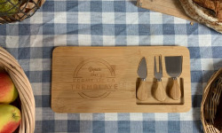 Ferme de La Tremblaye - Planche fromage et couteaux
