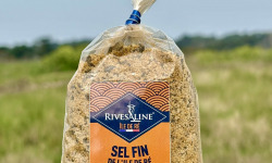 Rivesaline - Terre Saline - Sel fin Thé Vert, Curcuma, Gingembre 125g