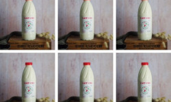 Ferme Chambon - Lait Cru entier de Vache 6 x 1litre