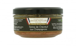 Maison PAPILLON - Artisan depuis 1955 - Terrine de Chevreuil aux Champignons 130g