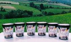 Les Glaces de la Vallée - Coffret glaces Chocolat "la Vallée" 6x500ml