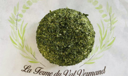 La Ferme du Val Vermand - Fromage de chèvre Frais ail des ours x1